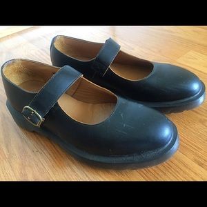 Dr. Martens Black Leather Mary Janes US size 8